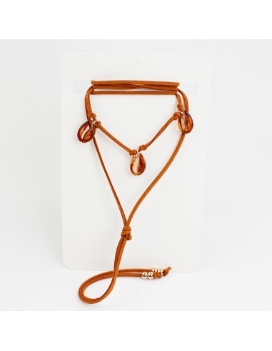 Collar de Gamuza Shells