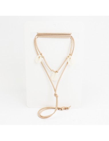 Collar de Gamuza Shells
