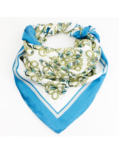 Pañuelo Ribbon Sky (70x70)