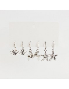 Set x3 Aros Marine Silver