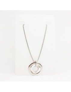 Collar de Cadena Circle Pair
