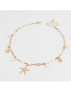 Collar Multicharms Gold Charms