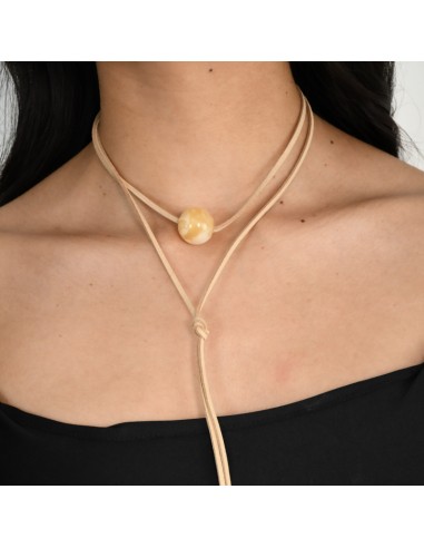 Collar de Gamuza Scrylic Sphera