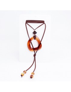 Collar de Gamuza Organic Acrylic