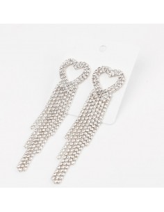 Aro Strass Heart Rain