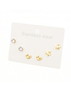 Set Acero Bloom Gold (J7561)