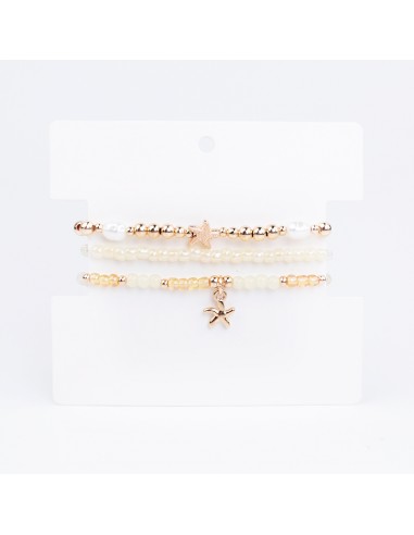 Set Pulseras Elásticas Marine Neutrals