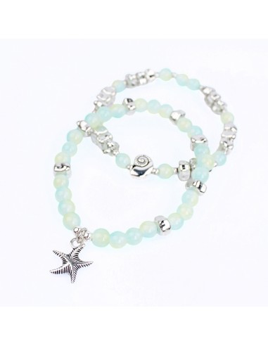 Set Pulseras Silver Gary