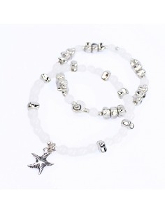 Set Pulseras Silver Gary