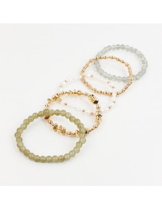 Set de Pulseras Elásticas Nature’s Gold