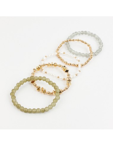 Set de Pulseras Elásticas Nature’s Gold