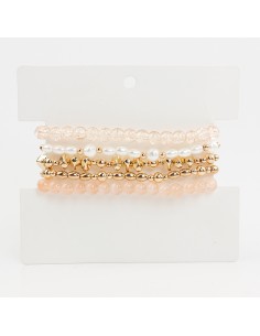 Set de Pulseras Elásticas Nature’s Gold