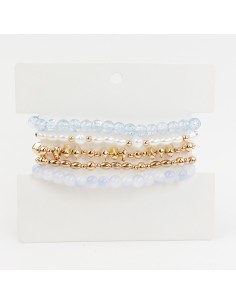 Set de Pulseras Elásticas Nature’s Gold