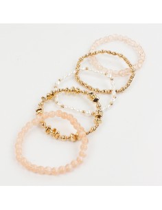 Set de Pulseras Elásticas Nature’s Gold