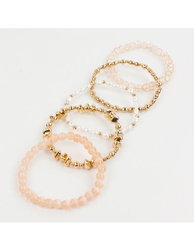 Set de Pulseras Elásticas Nature’s Gold