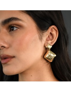 Aro Hammered Rombo Gold