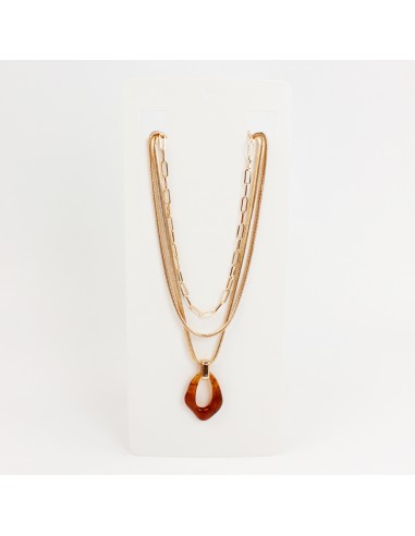 Collar de Cadenas Colored Gold