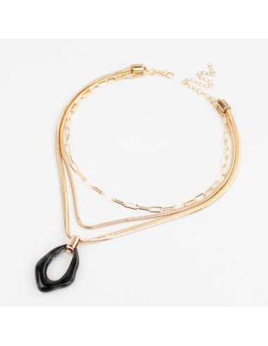 Collar de Cadenas Colored Gold