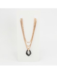 Collar de Cadenas Colored Gold