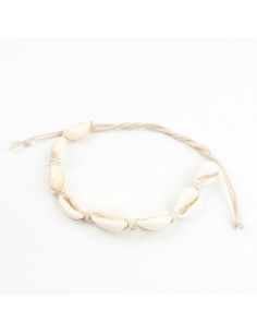 Tobillera Buzios Natural | Infinita Moda | Mayorista de Bijouterie