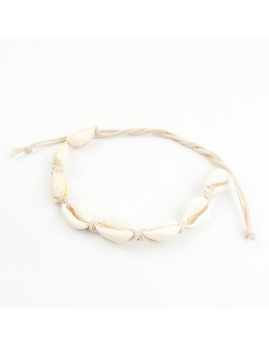 Tobillera Buzios Natural | Infinita Moda | Mayorista de Bijouterie