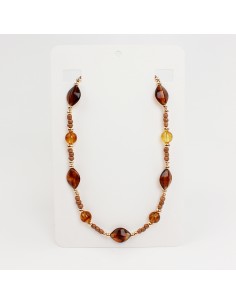 Collar Flexible Golden Hour Beads