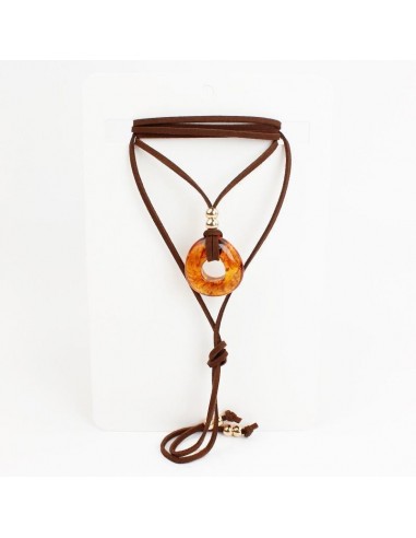 Collar de Gamuza Circle Color