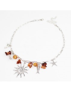 Collar Multicharms Solstice Wave