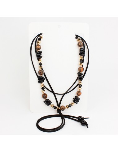 Set Collar Colored Wood