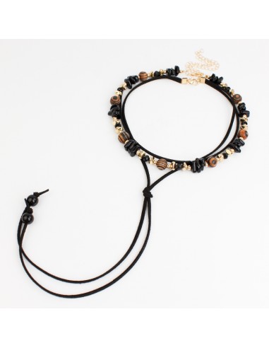 Set Collar Colored Wood