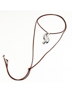 Collar de Gamuza Two Curves