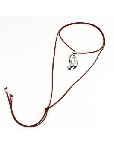 Collar de Gamuza Two Curves