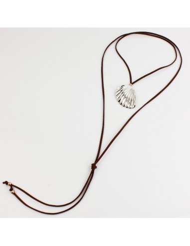 Collar de Gamuza Oyster