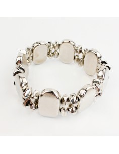 Pulsera Elástica Silver New