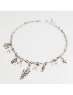 Collar Multicharms Coral Bay