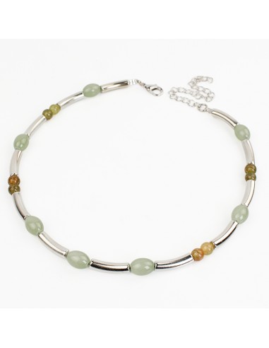 Collar Flexible Silver and Colors