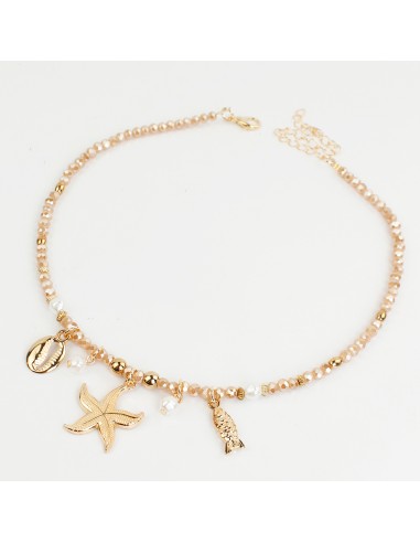 Collar Flexible Crystal Charms