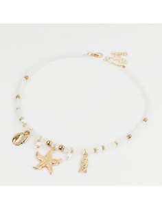 Collar Flexible Crystal Charms