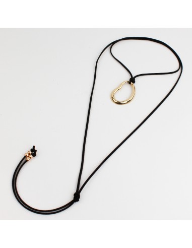 Collar de Gamuza Organic New Circle Gold