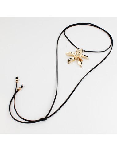 Collar de Gamuza Golden Rare Flower