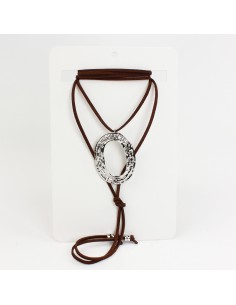 Collar de Gamuza Organic Oval