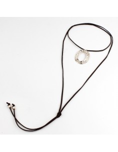 Collar de Gamuza Organic Oval