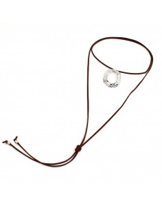 Collar de Gamuza Organic Oval