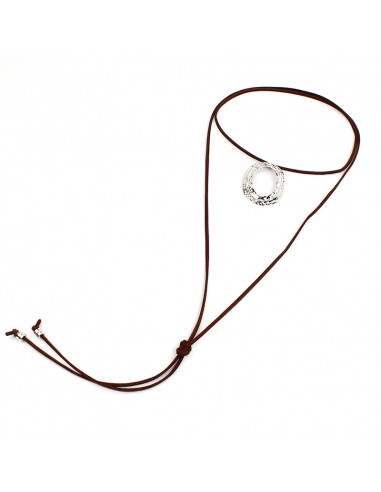 Collar de Gamuza Organic Oval