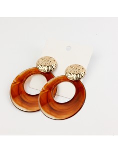 Aro Trendy Boho Acrylic Gold