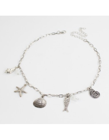 Collar Multicharms Colored Reef