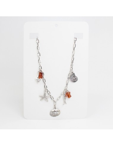 Collar Multicharms Colored Reef