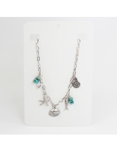 Collar Multicharms Colored Reef