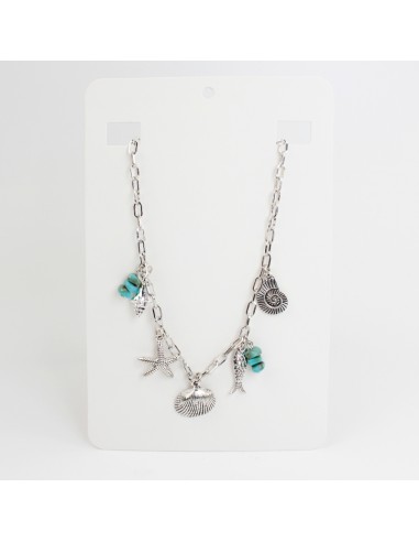 Collar Multicharms Colored Reef