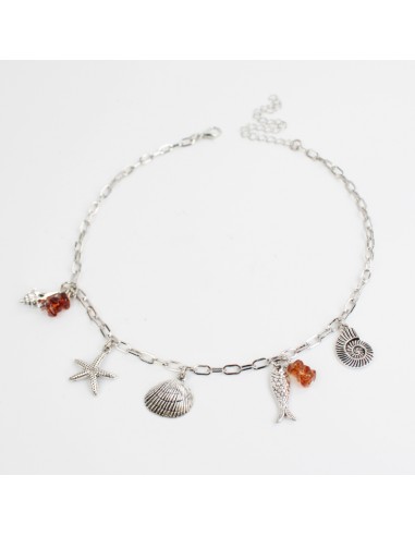 Collar Multicharms Colored Reef